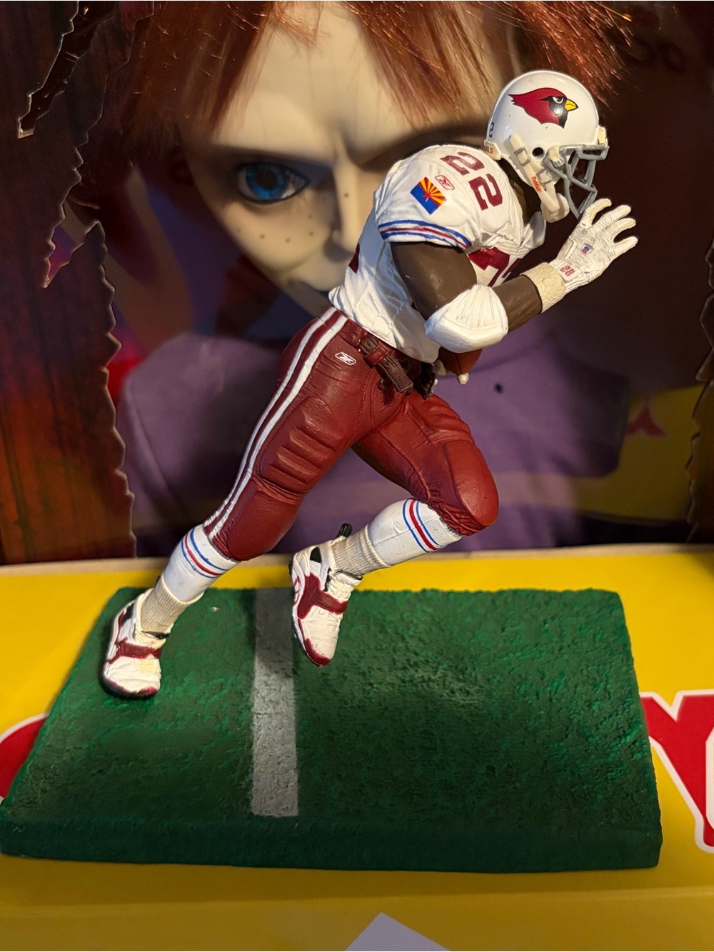 Emmitt Smith 2003 McFarlane Cowboys Cardinals NFL Football Toy Figure